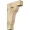 Ekena Millwork Olympic Block Rough Sawn Bracket, Douglas Fir, 6"W x 22"D x 34"H BKT06X22X34OLY05RDF - alternate 1